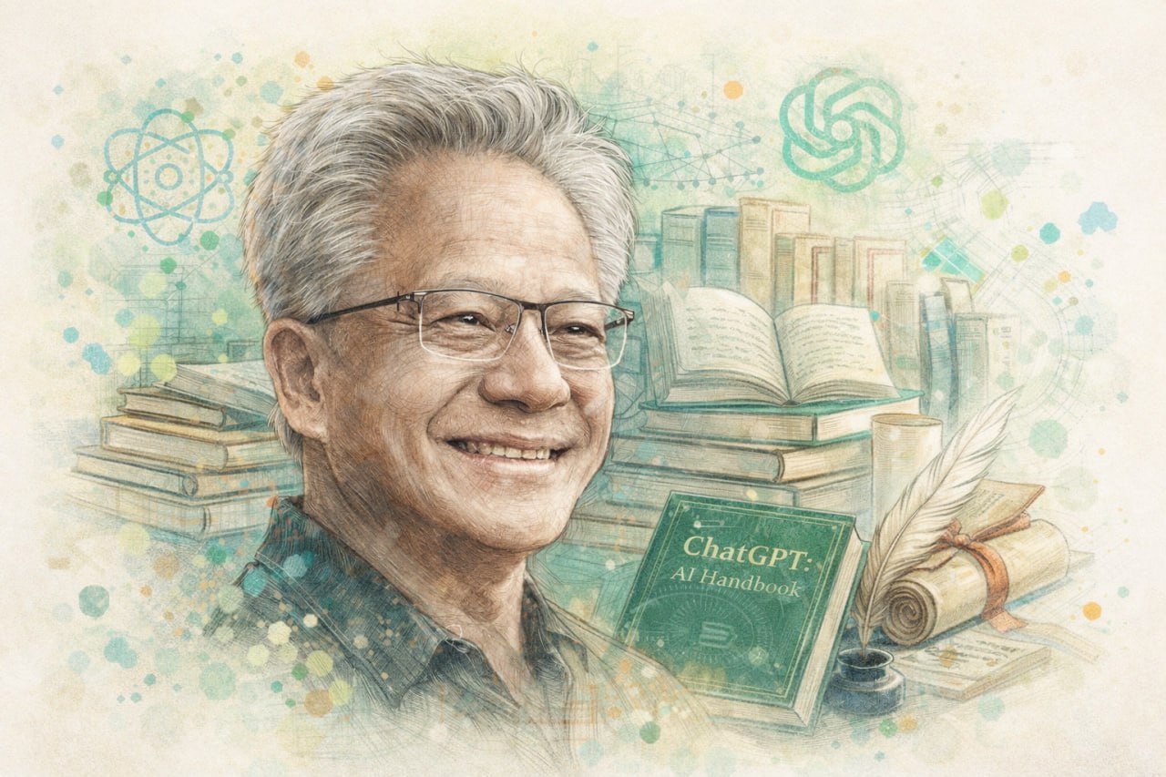 黃仁勳推薦AI書籍